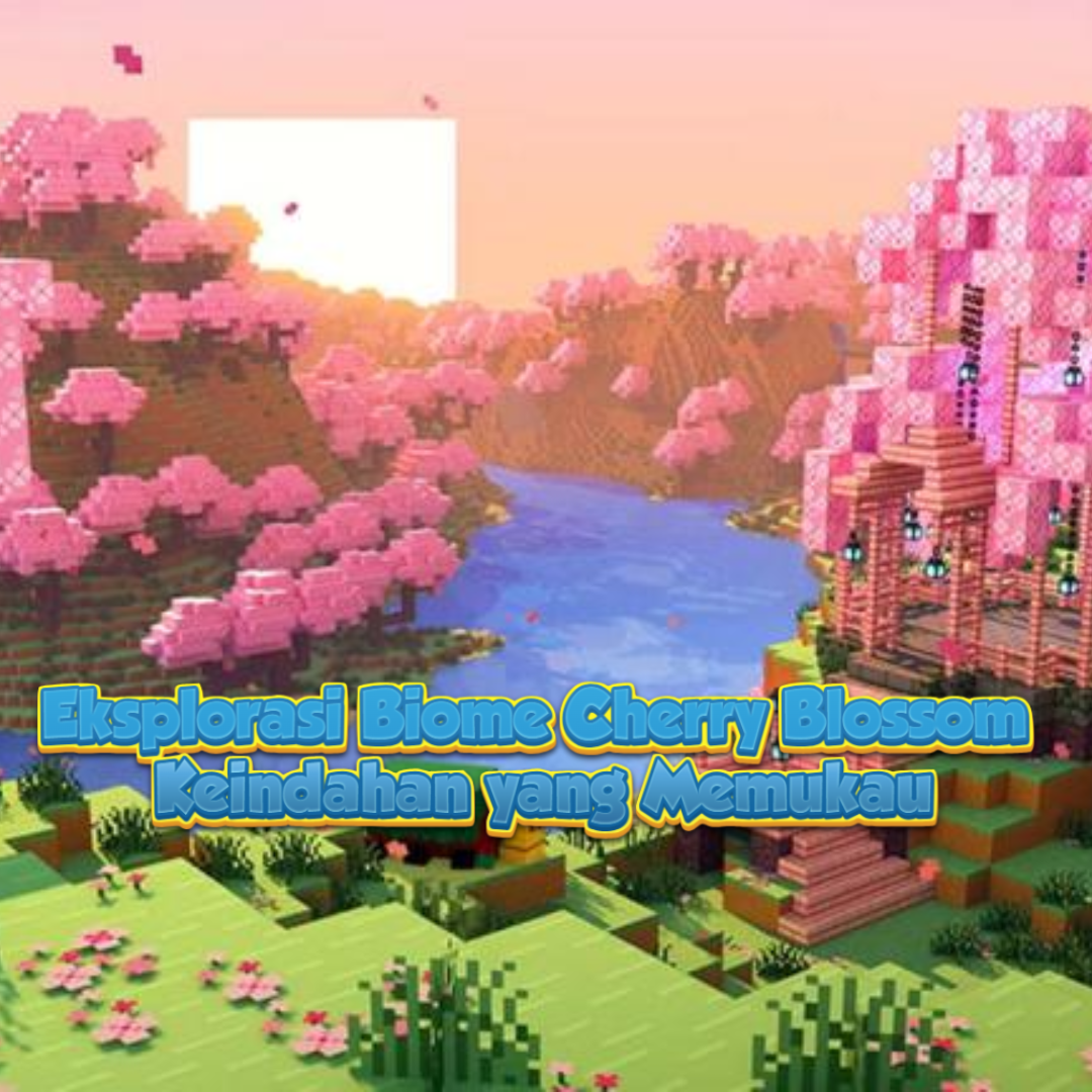 Eksplorasi Biome Cherry Blossom di Minecraft: Keindahan Mekar yang Memukau