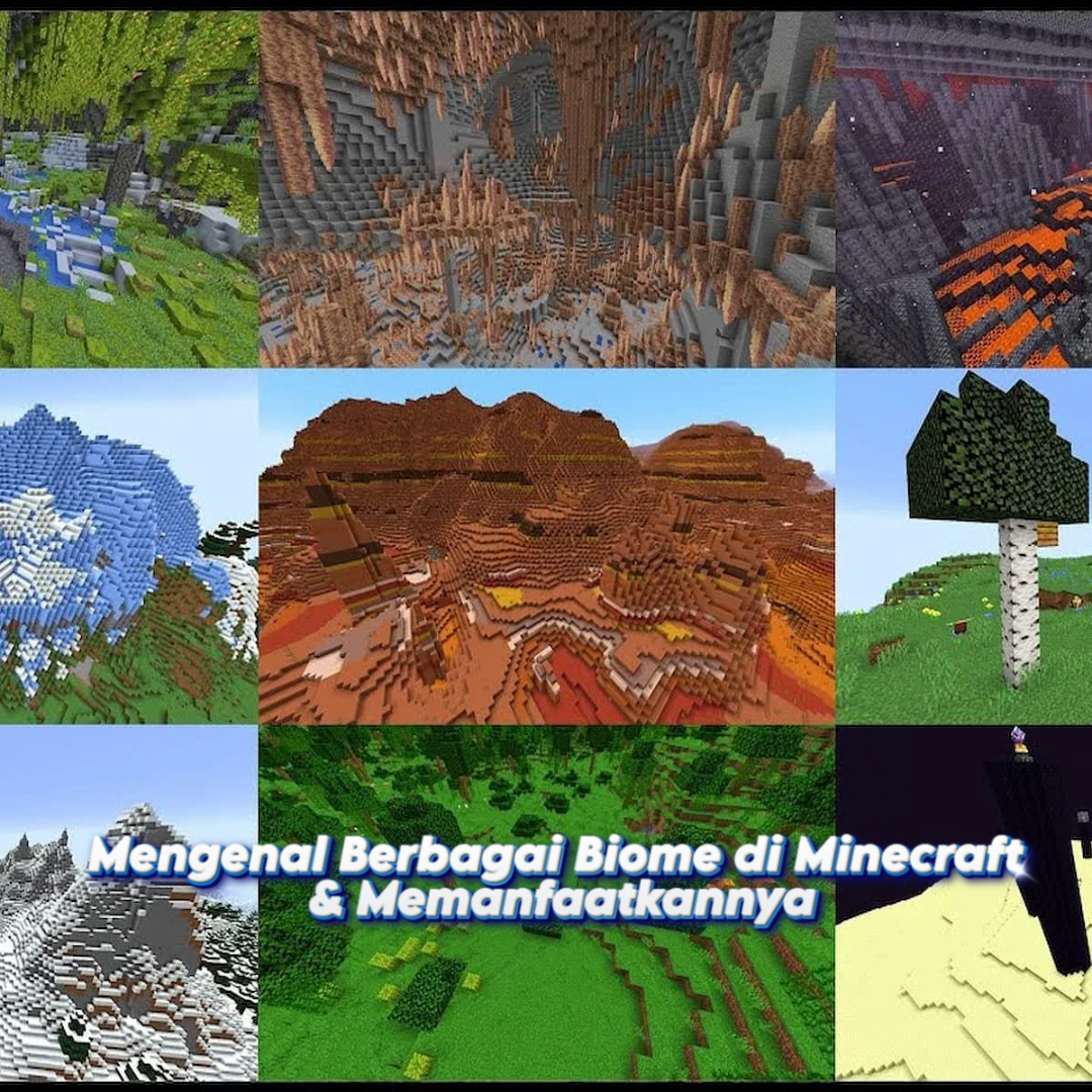 Mengenal Berbagai Biome di Minecraft dan Memanfaatkannya