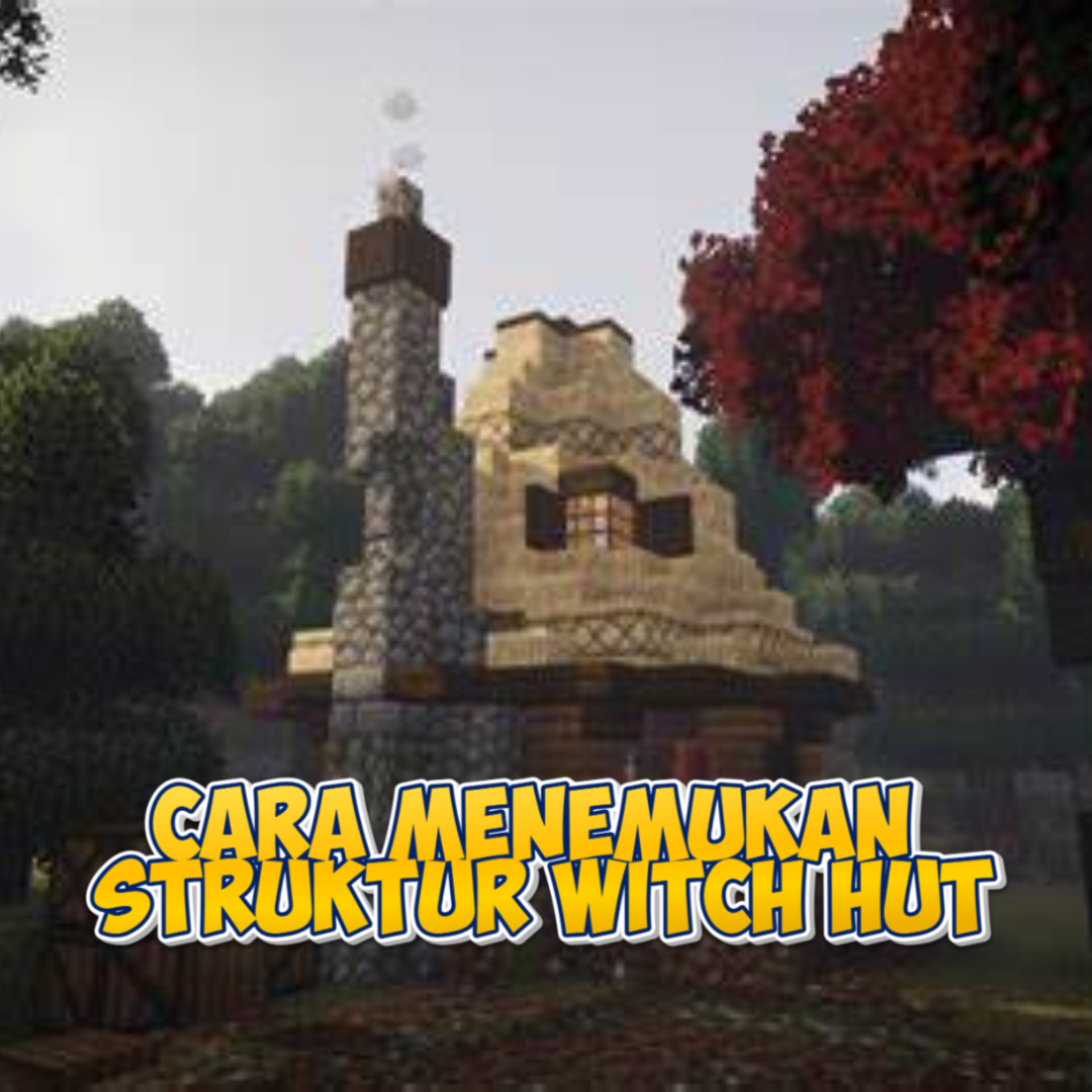 Cara Menemukan Struktur Witch Hut di Minecraft