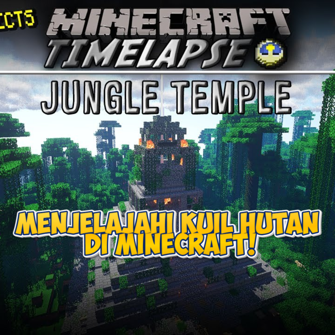 Menjelajahi Kuil Hutan (Jungle Temple) di Minecraft: Seru!